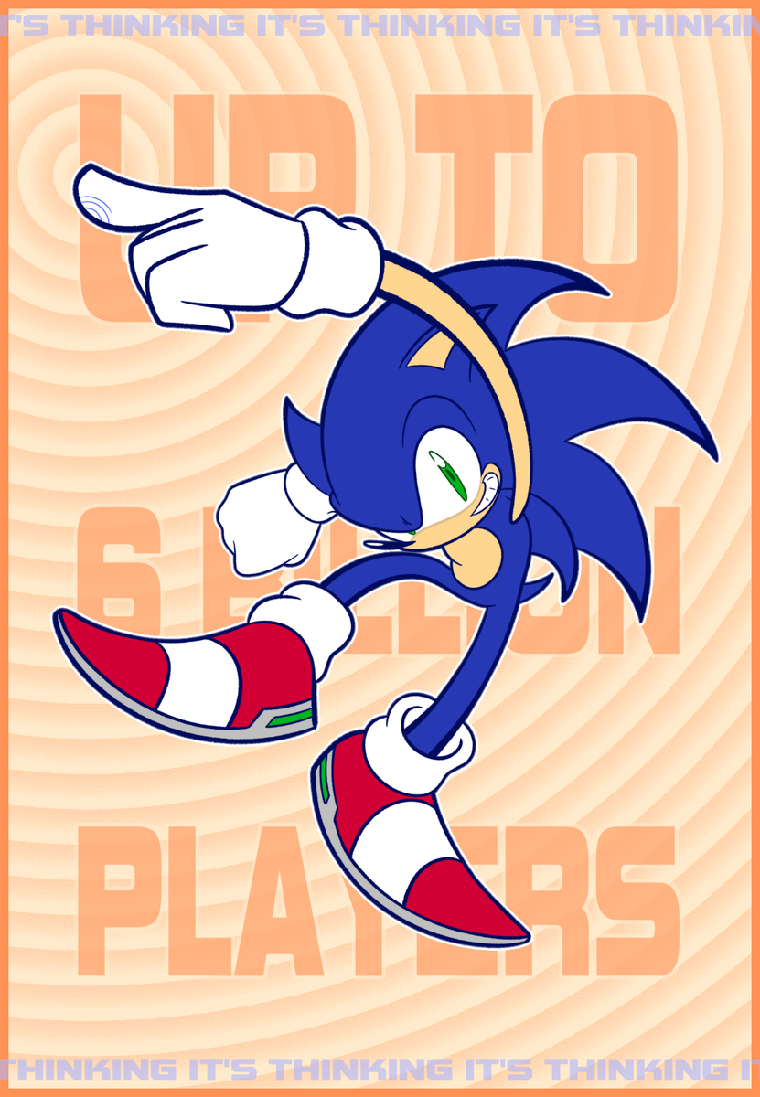AnimaMach's tweet photo. IT'S THINKING

#SonicTheHedgehog https://t.co/dLKs0B2vzK