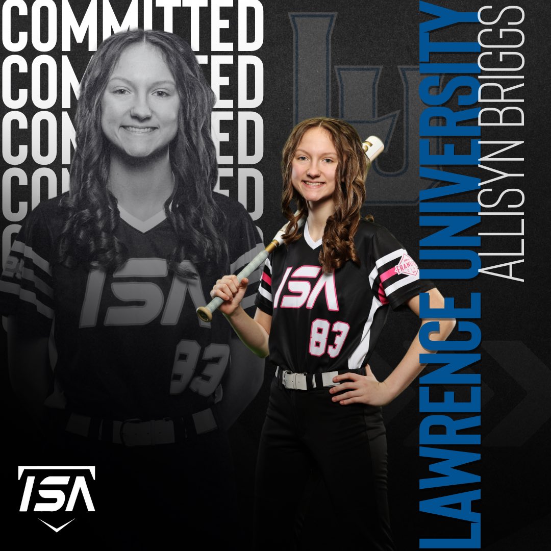 Congratulations to Allisyn Briggs on her commitment to Lawrence University! 🥎🙌🏼

#isaproud #makeanimpact #collegecommitments