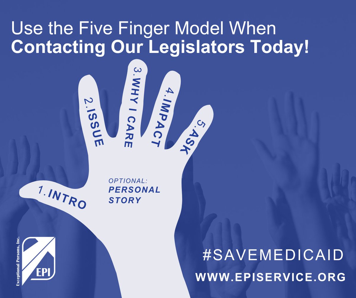 📢 Contact legislators &amp; urge them to #SaveMedicaid Click here: legis.iowa.gov/legislators 
It's easy - use the five finger method:
1️⃣Introduce yourself
2️⃣ Share the issue
3️⃣ Explain why it matters to you
4️⃣ Share the impact
5️⃣ State the ask
#IowaMedicaid #WeAreEPI #AdvocacyMatters