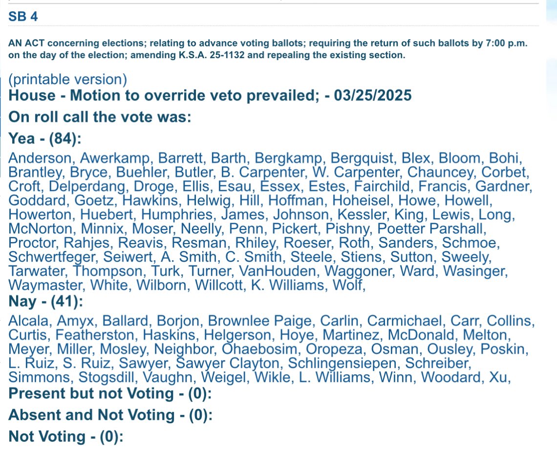 Rep. Linda Featherston tweet media