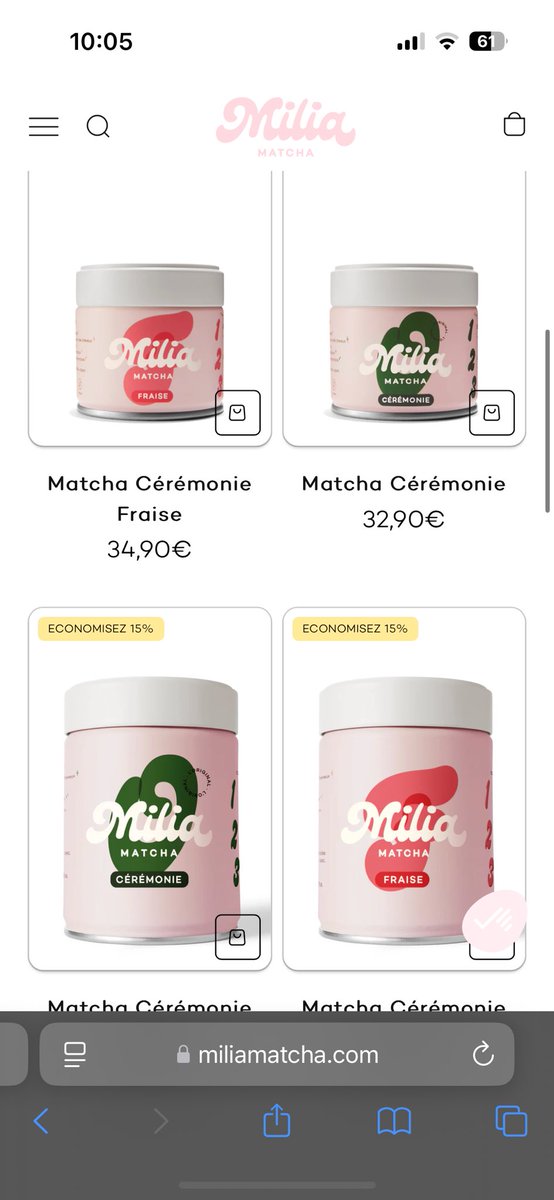 aikobabee's tweet photo. vs vs rendez compte du prix qu’elle vend le matcha et en + elle dit que c’est transmis de mère en fille? dans ses engagements c’est marqué qu’elle collabore avec un producteur de thé matcha japonais et que c’est local mais moi j’aimerai savoir sur 100€ combien lui sont versés? https://t.co/VVlOAZfEsL