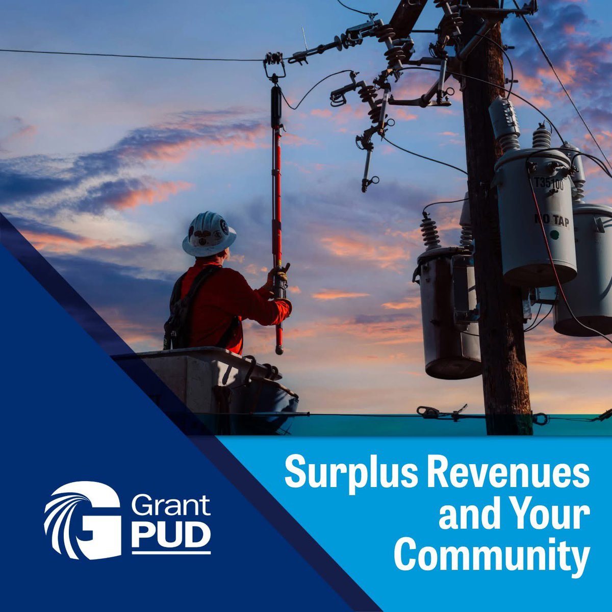 Grant PUD’s wholesale power sales exceeded expectations this past year, adding extra funds to support infrastructure upgrades and reserves — vital for keeping rates stable when market conditions fluctuate. We’re grateful this year provided strong results, and we’ll continue