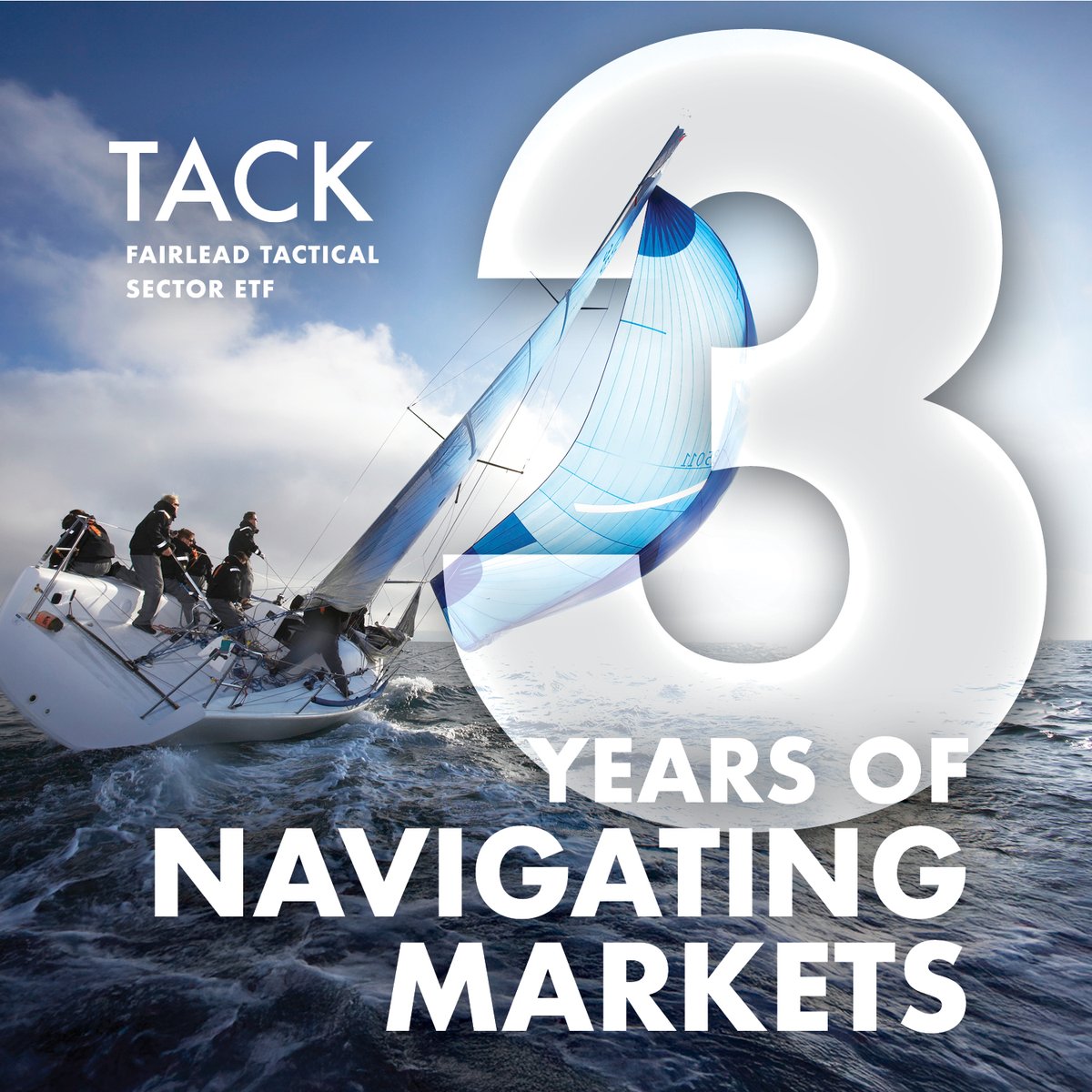 Proudly celebrating 3 years of the TACK ETF this week! Thanks to our incredible team, we've consistently delivered value as we reach this milestone. Here's to many more years of growth, innovation, and success for our investors! Learn more at fairleadfunds.com