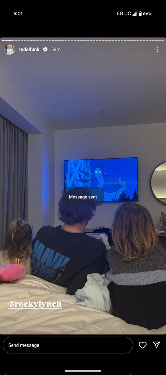 You shut up RIGHT NOW. Ain't no way he was watching The Iron Giant with the babies I'm crying that's my movie