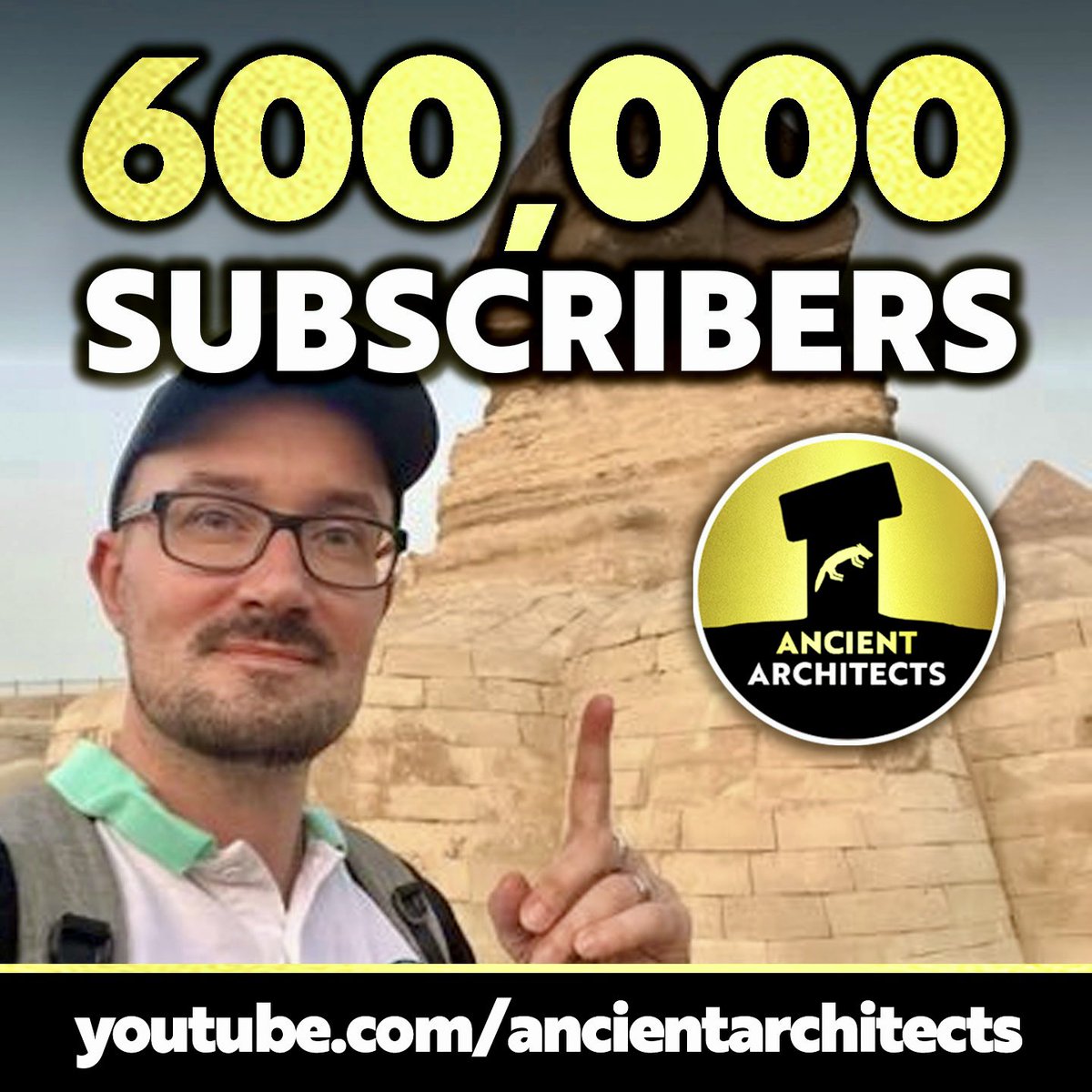 Another milestone just passed! Incredible. Thank you to anyone who’s supported the channel over the years 🙏