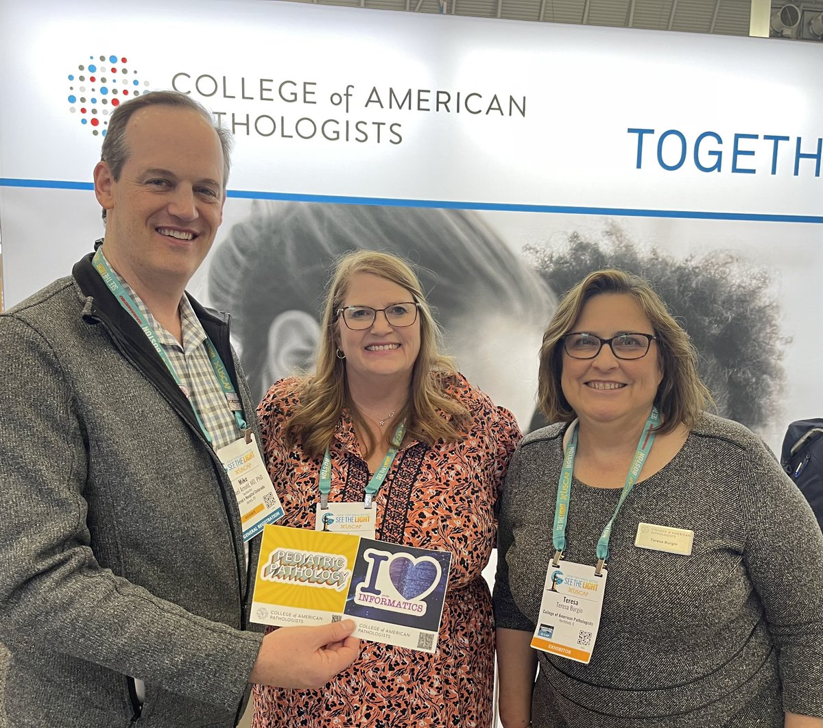 MArnold_PedPath's tweet image. Drop by and see the CAP (@Pathologists) booth at #USCAP2025! Such wonderful partners and advocates for our field!
#PediPath
#informatics
