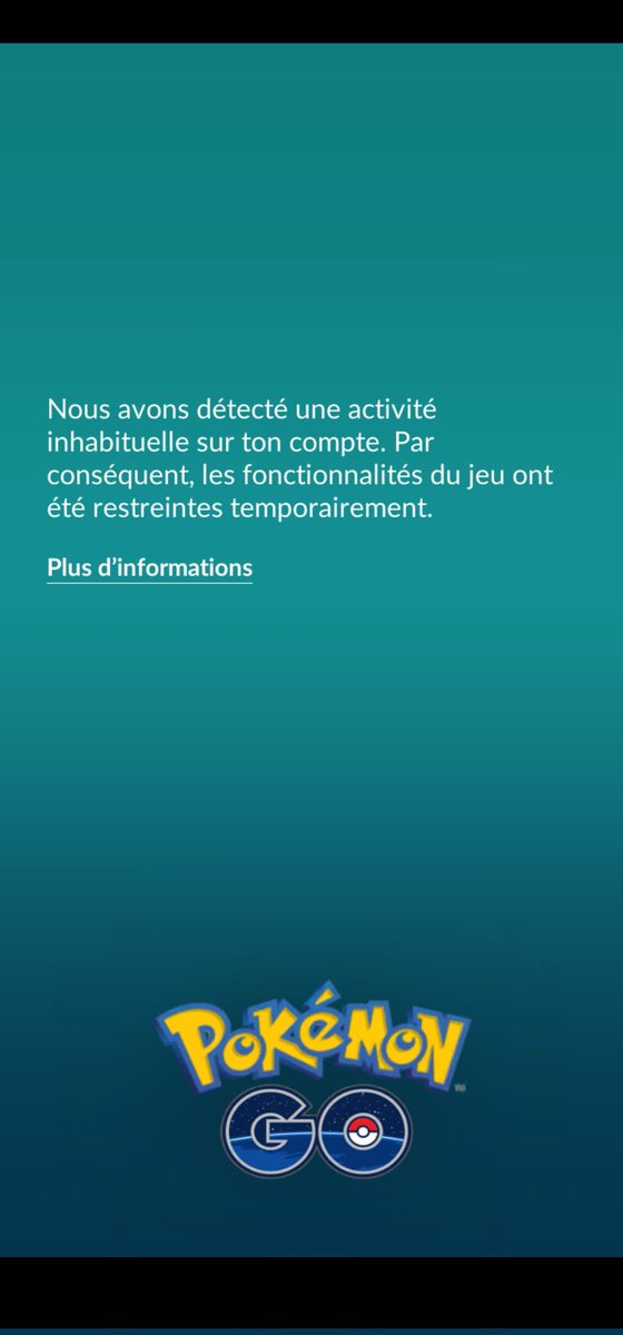 evilkachu's tweet image. Hi @NianticHelp ! What's going on with my account (id: Evlk)? I lost GPS signal into a parking lot and got this screen after. I can't pass this scren, i can't play. I make an appeal already. I'm going to Milan Safari, so I will do 800km for nothing if it's 7 days to resolve!