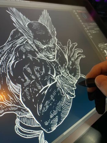 juliaaa_fz's tweet image. Seeking commissions! Dynamic Heihachi Mishima from Tekken, fierce and ready to fight in his gi. #ArtCommission #Tekken #HeihachiMishima