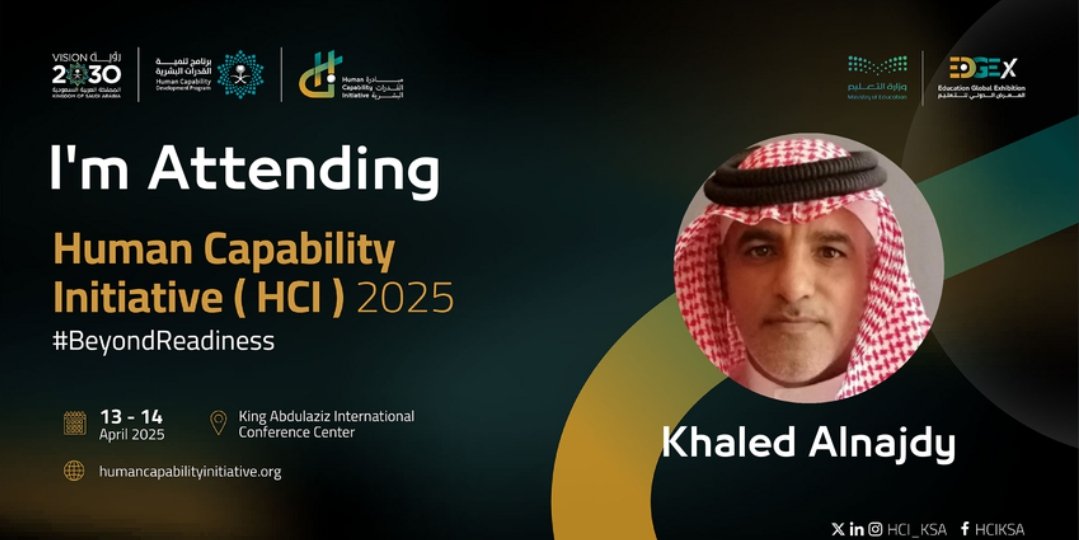 saif288291's tweet photo. Excited to explore what's #BeyondReadiness! I've just registered for the #HCI2025 to shape human potential. This transformative conference is all about unlocking opportunities, driving innovation, and shaping limitless capabilities.

https://t.co/bY6x3Nv2vC https://t.co/EycQJidQR2