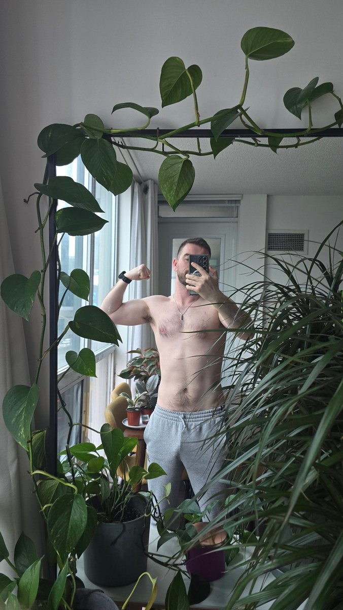 Just a man and his plants 🪴