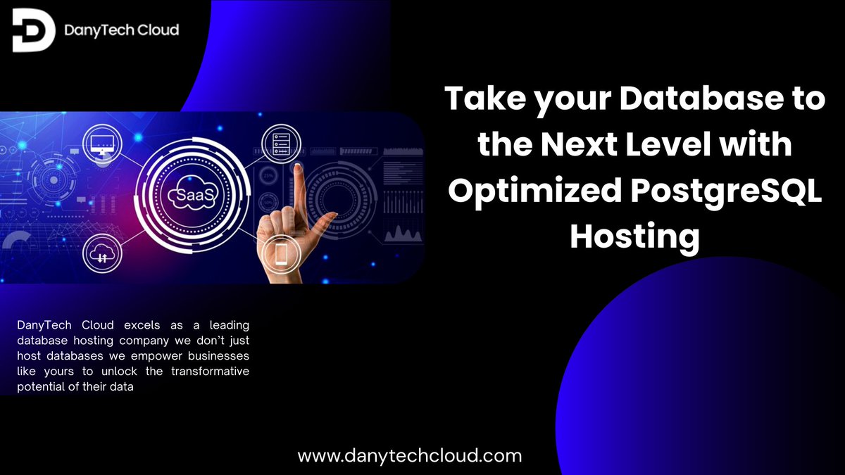 DanyTechCloud's tweet image. Looking to supercharge your database? Look no further than DanyTech Cloud for top-notch PostgreSQL hosting that will take your data management to the next level. Upgrade now and experience the difference!
visit for more: danytechcloud.com
#database #posgresql #hosting