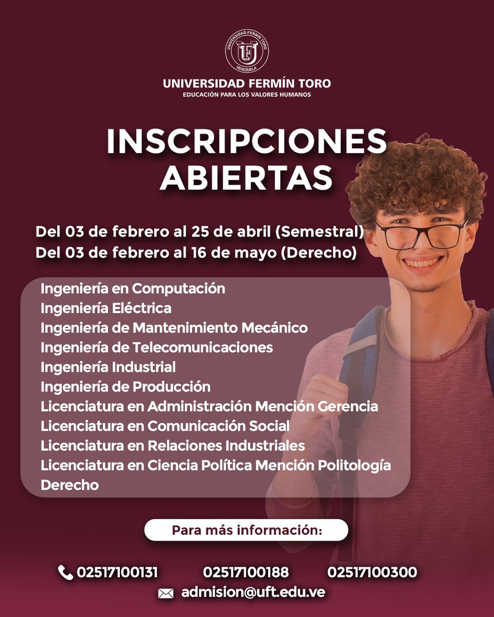 Universidad Fermín Toro Oficial tweet media