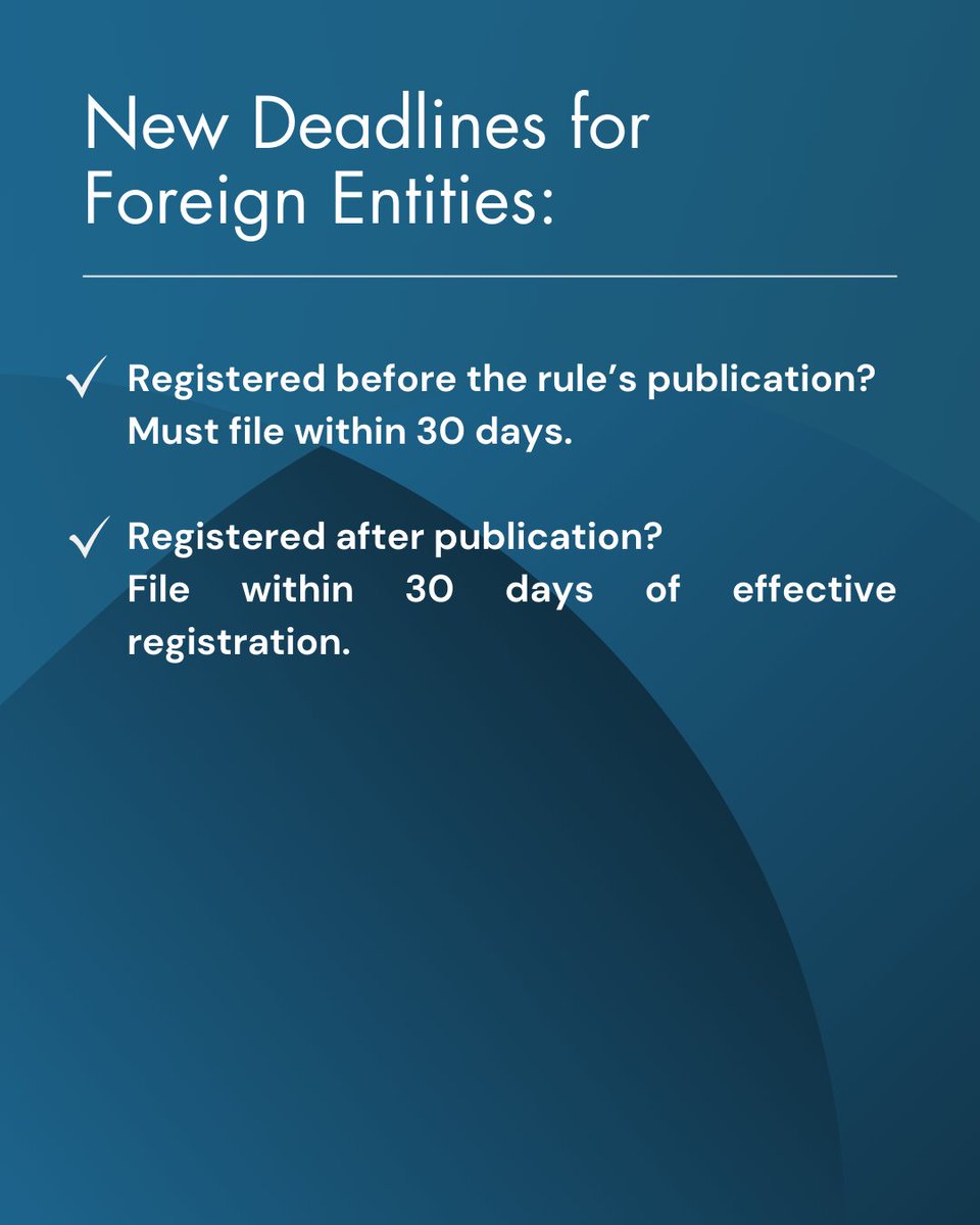 🚨 FinCEN Issues New Rule Exempting U.S. Entities from BOI Reporting

👉FinCEN has issued an interim final rule that removes the requirement for U.S. companies and U.S. persons to report Beneficial Ownership Information (BOI) under the Corporate Transparency Act.