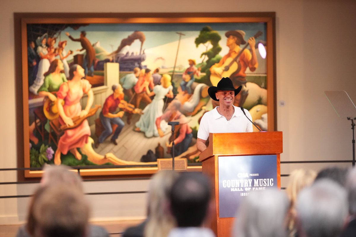 Kenny Chesney (@kennychesney) on Twitter photo Today felt like a dream. I am thrilled and humbled to say that I have been voted into the Country Music Hall of Fame. Thanks so much to the <a href="/CountryMusic/">CMA Country Music</a>, the @CountryMusicHof, the fans, and to my wonderful team who have dreamed this dream with me every step of the journey. Today Today felt like a dream. I am thrilled and humbled to say that I have been voted into the Country Music Hall of Fame. Thanks so much to the <a href="/CountryMusic/">CMA Country Music</a>, the @CountryMusicHof, the fans, and to my wonderful team who have dreamed this dream with me every step of the journey. Today