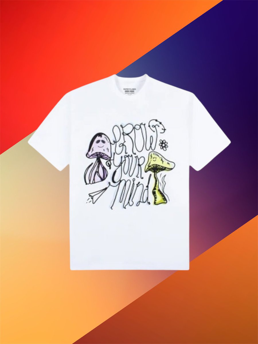 New Paper Planes Grow Your Mind Tee 

store.jugrnaut.com/paper-planes-g…

#csws