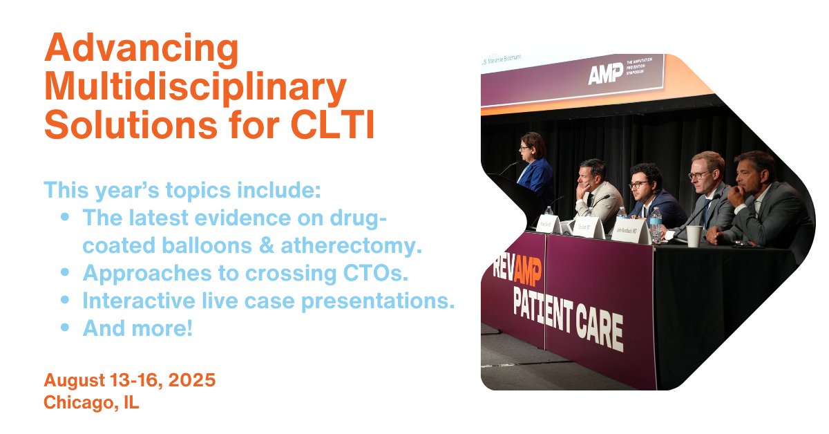 AMP the CLTI Meeting tweet media