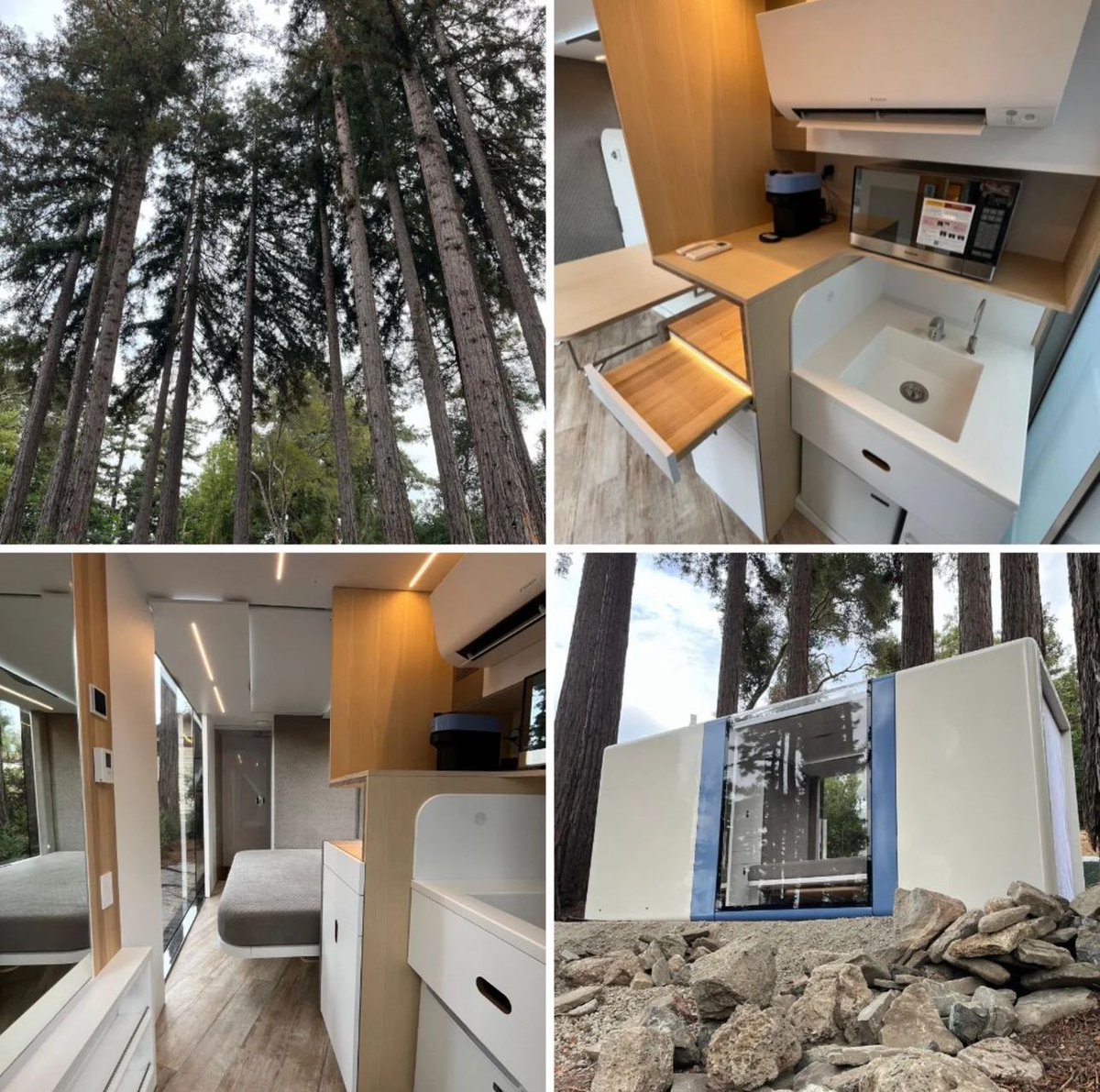 HausMicro's tweet photo. Microhaus, made to fit anywhere. Where would you place yours? #microhaus #hausviews #prefab #adu #glamping #uniquestays #tinyhouse https://t.co/62MByWHWiU