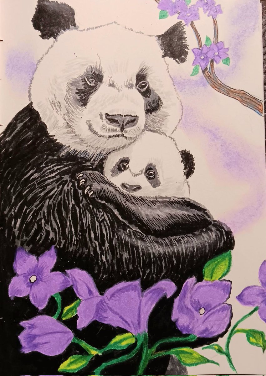 angel_latorrep3's tweet image. Pandemic. Markers and Chalk on paper. #markerart #chalkart #artist #artprint #flowersart #illustration #artonx.com #NFTs #@elonmusk #artforsale 
By A.Latorre.