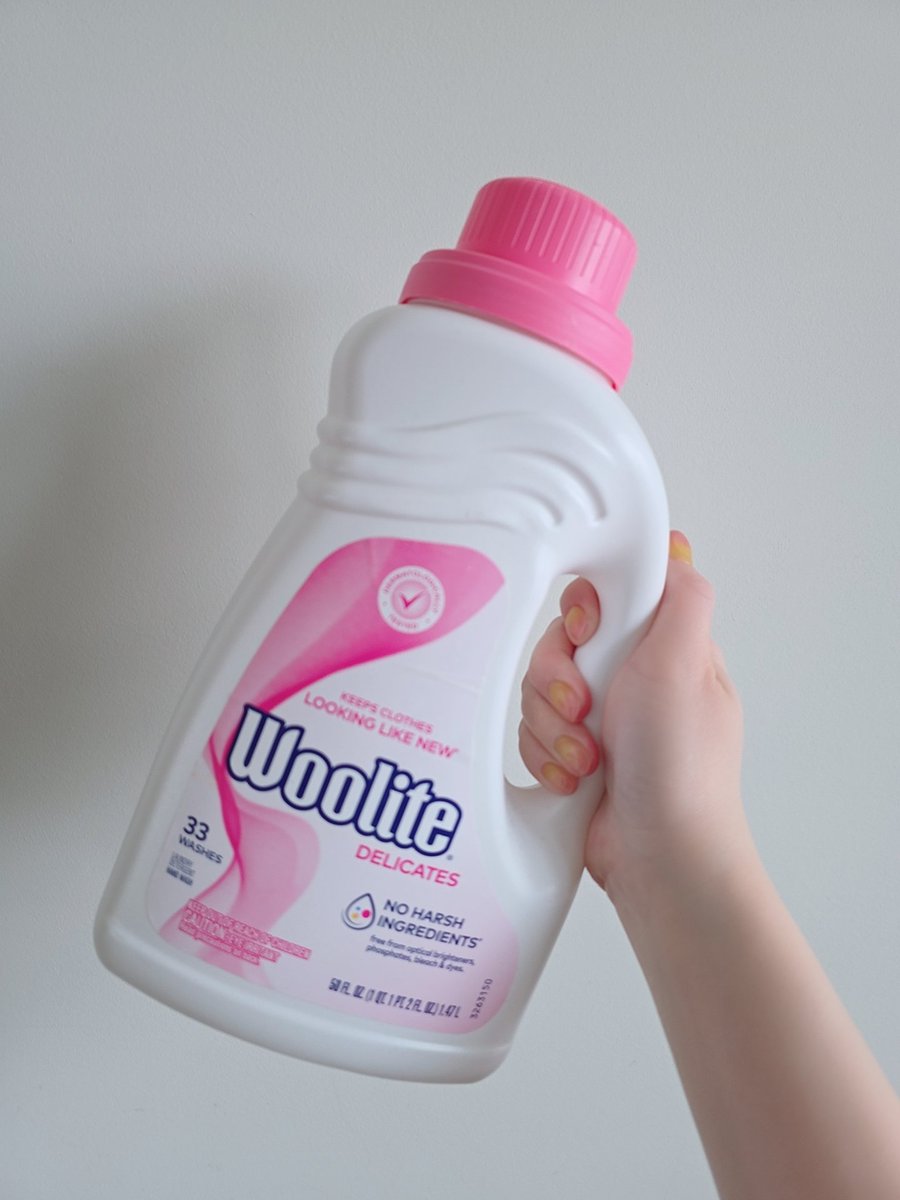 wooliteのdelicatesアマゾンから消えたのわたしだけーーー！？😭
在庫なしでサブスク解除された…
(小さいサイズならTargetにはあった)
洗濯魔だから困るのだけど
みんなオシャレ着洗剤何使ってるの…？