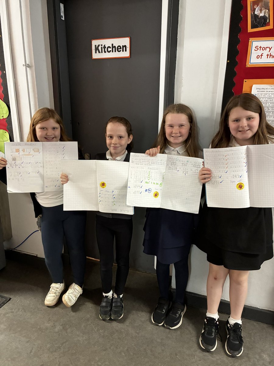 McCloreyMr (@mccloreymr) on Twitter photo A huge well done to A, M, S & K from Room 10 who came to show me their marvellous maths work on division with remainders. Keep up the super work! 🔢 <a href="/thorntreeheidie/">geraldine smith</a> A huge well done to A, M, S & K from Room 10 who came to show me their marvellous maths work on division with remainders. Keep up the super work! 🔢 <a href="/thorntreeheidie/">geraldine smith</a>