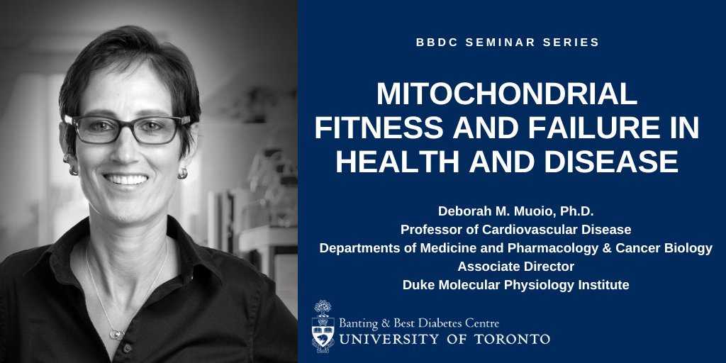 Our next Seminar Series takes place April 1st at 10 a.m. Deborah Muoio, PhD from the Duke Molecular Physiology Institute will present on mitochondrial fitness and failure in health and disease. In person only.
Learn more: mailchi.mp/038050f73f53/d…