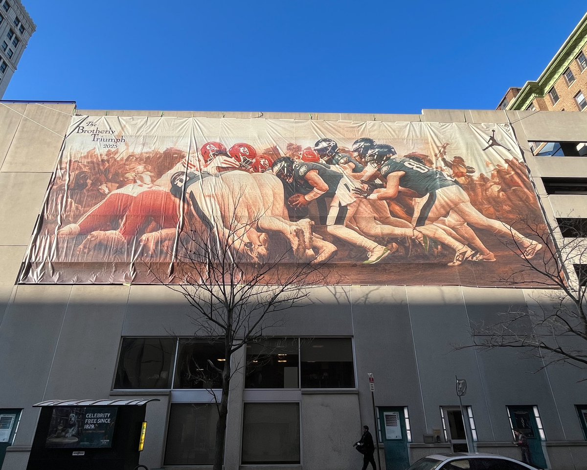 “The Brotherly Triumph 2025”  All love to our Philadelphia Eagles! Go Birds! 💚