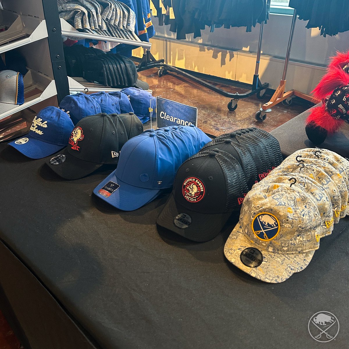 Stop by before tonight’s game and save 40% off Sabres Adidas jerseys!

Also be sure to check out the $5 hats available 🧢
