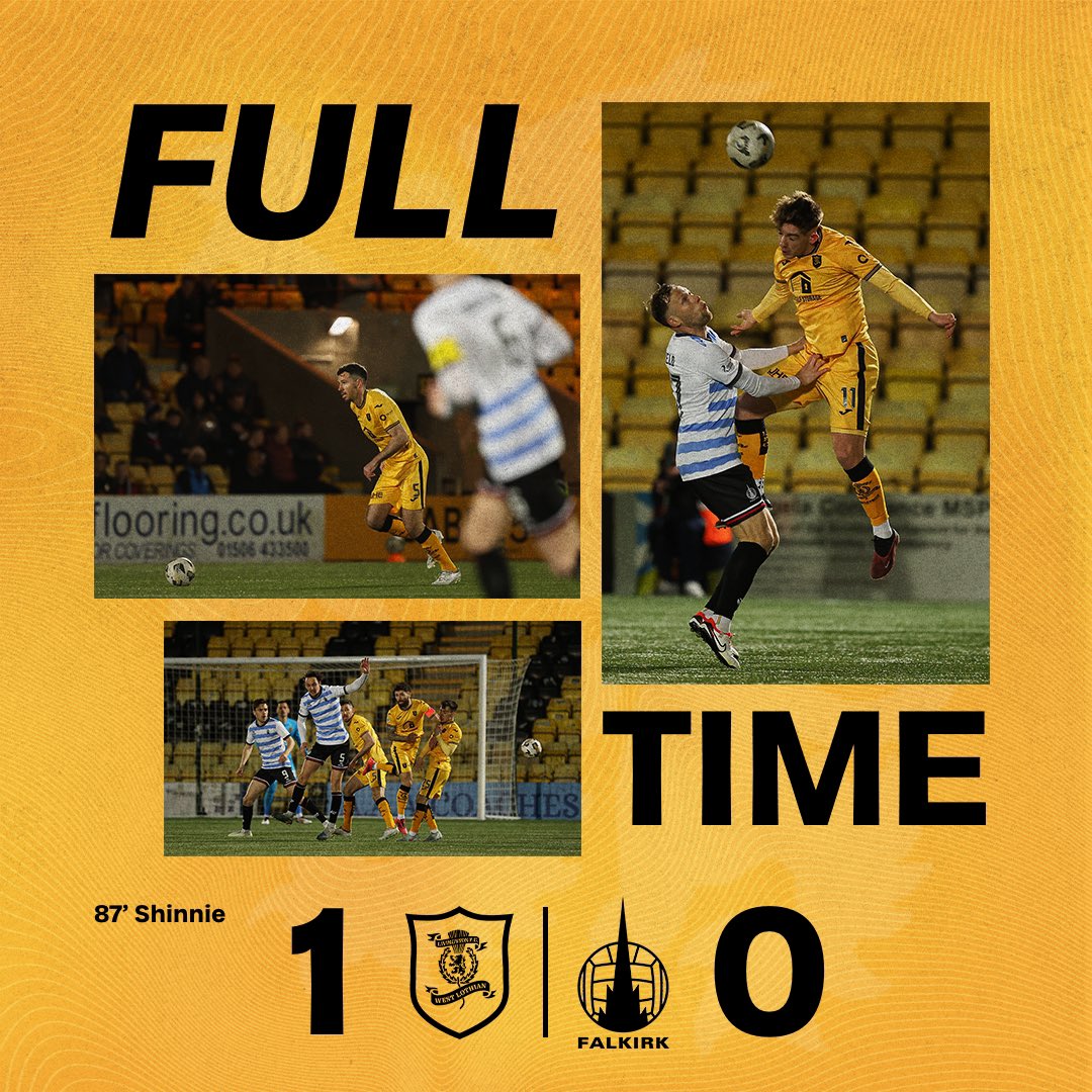 Livingston Football Club (@livifcofficial) on Twitter photo Davie Martindale’s Livingston go undefeated against John McGlynn’s Falkirk as the Hammer Throwers of West Lothian take all three points!
➡️ <a href="/Assetwiseltd/">Asset-Wise Business Utility Contracts</a>
LIV 1 v 0 FAL | #LFCLive | #WilliamHillChamp Davie Martindale’s Livingston go undefeated against John McGlynn’s Falkirk as the Hammer Throwers of West Lothian take all three points!
➡️ <a href="/Assetwiseltd/">Asset-Wise Business Utility Contracts</a>
LIV 1 v 0 FAL | #LFCLive | #WilliamHillChamp