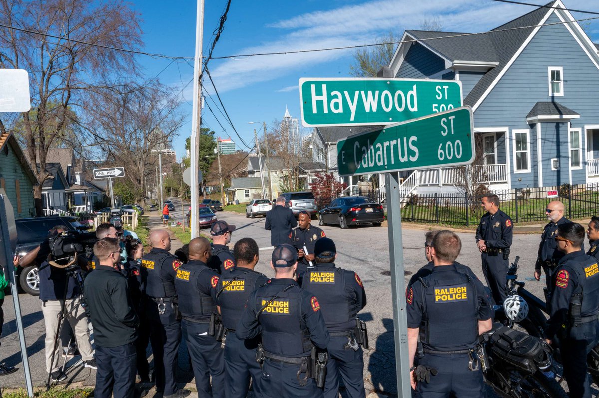 Today, RPD re-introduced our "Cops on the Block" initiative, which aligns with one of Chief Boyce's strategic priorities. Officers met with community members and offered crime prevention tips.