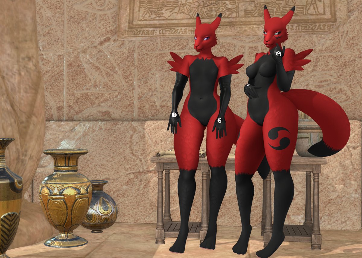 Just released some Renamon's for the August Haru head!

Find them here! marketplace.secondlife.com/en-US/stores/2…