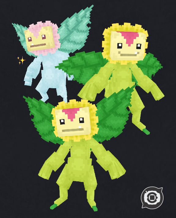 DigimobsMod's tweet image. Our little Lalamon grew up so fast 🥹🌻
#Digimon #digimobs #Blockbench #minecraft #デジモン #pixelart