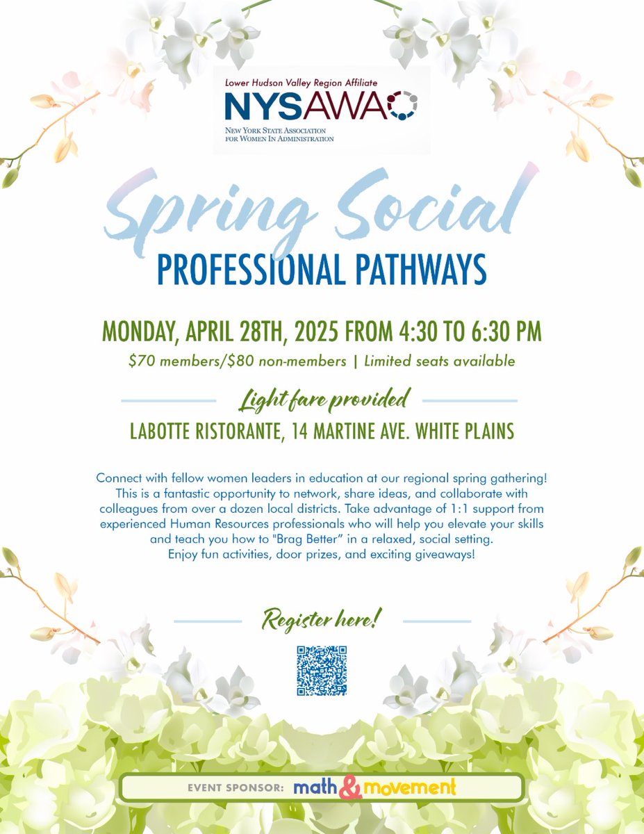 @LHV_NYSAWA (@lhv_nysawa) on Twitter photo Join us next month for our third annual Spring Professional Pathways Social! This event has sold out the last two times so don’t wait to register! <a href="/NYS_AWA/">NYSAWA</a> Join us next month for our third annual Spring Professional Pathways Social! This event has sold out the last two times so don’t wait to register! <a href="/NYS_AWA/">NYSAWA</a>
