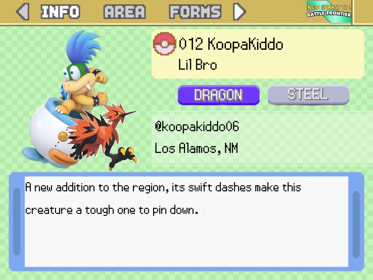 North Texas Smash Club (@ntscsmash) on Twitter photo Drifting in inside a clown car, <a href="/KoopaKiddo06/">KoopaKiddo06</a> is playing in NTSC Summit IV: Battle Frontier! Will he clown on the competition to make his home region proud? Drifting in inside a clown car, <a href="/KoopaKiddo06/">KoopaKiddo06</a> is playing in NTSC Summit IV: Battle Frontier! Will he clown on the competition to make his home region proud?