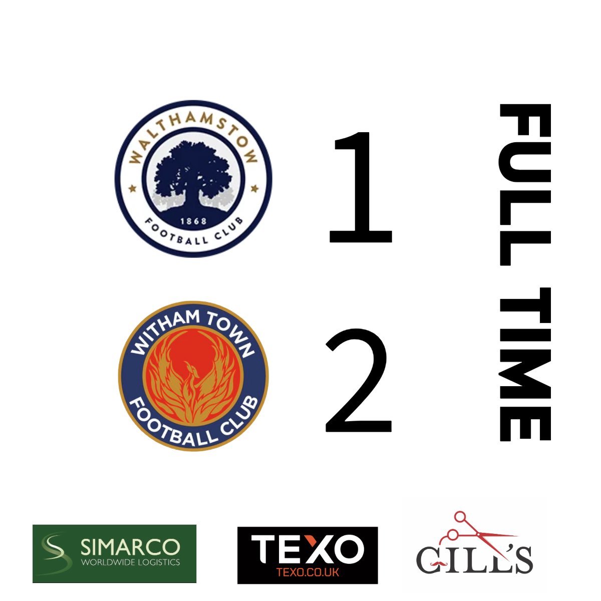 FT.

It’s a 2-1 win for The Town this evening, and that’s 9 points from the last 3 games!