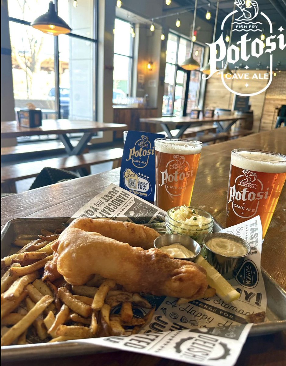 Vote for your favorite fish fry!🏆🐠  Round 2 of the #CaveAle Fish Fry Contest is underway, who serves up the best #fishfry paired with our Cave Ale? Cast your vote and grab a plate at participating bars and restaurants. Vote for your favorite spot: loom.ly/wjoQeC8