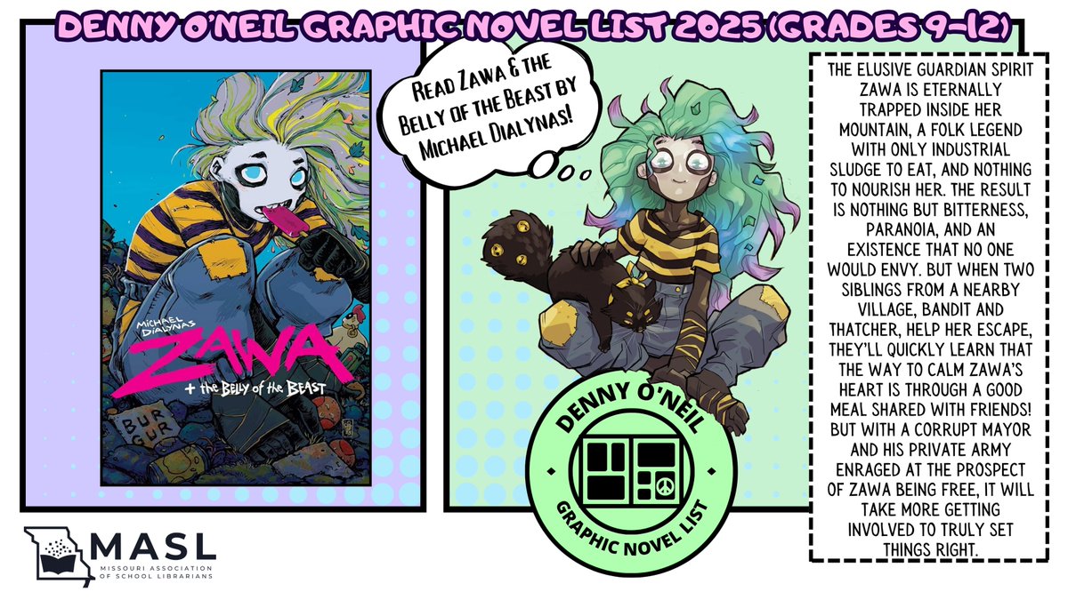 Denny O'Neil Graphic Novel List tweet media