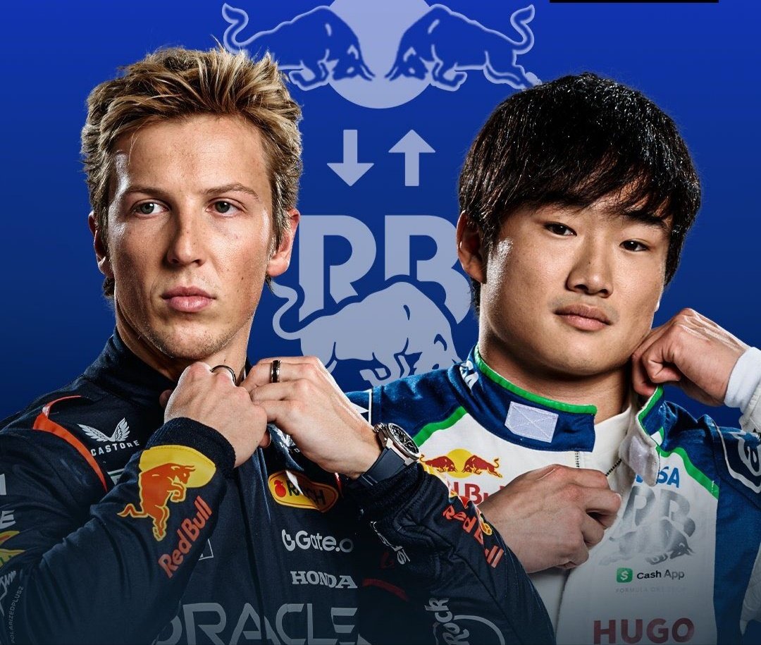 🚨 Lawson dejará de ser piloto de Red Bull luego de solo dos grandes premios y Tsunoda tomará su lugar a partir del GP de Japón.
Mas tarde en esta semana sera anunciado segun fuentes Neerlandeses.

 #F1
#JapaneseGP 
#RedBullRacing 
#RedBull