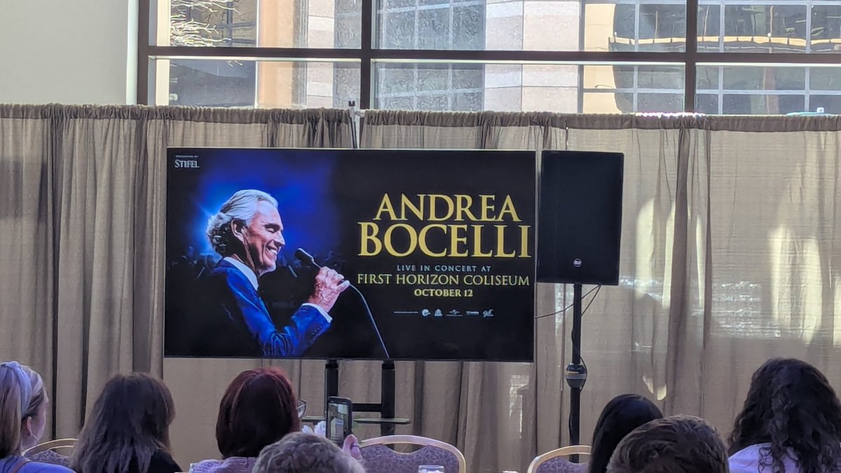 Eric Chilton (@ericchilton) on Twitter photo Incredible announcement for the <a href="/greensborocity/">City of Greensboro</a> today. World-renowned performer Andrea Bocelli is coming to the First Horizon Coliseum in October. No other stops anywhere in our state but right here in Greensboro. Incredible announcement for the <a href="/greensborocity/">City of Greensboro</a> today. World-renowned performer Andrea Bocelli is coming to the First Horizon Coliseum in October. No other stops anywhere in our state but right here in Greensboro.