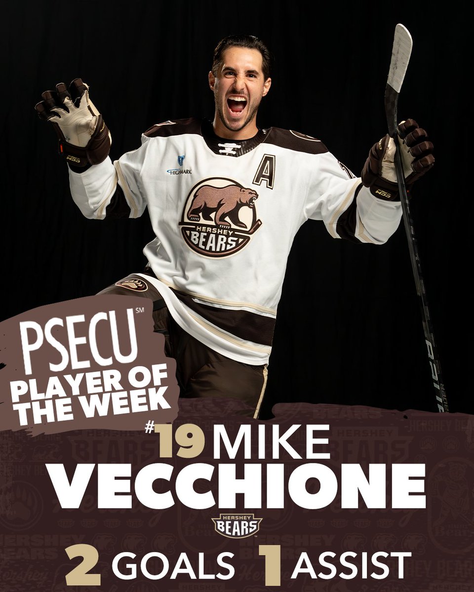 Three points in three games makes Mike Vecchione our PSECU Player of the Week!