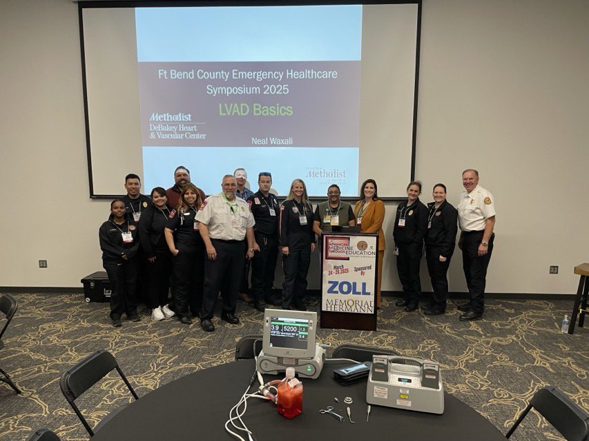 This week, MCHD #EMS is representing at the Fort Bend County EMS Emergency Medicine Symposium! Medical Director Dr. Casey Patrick delivered the keynote speech on how EMS made him a better physician.
