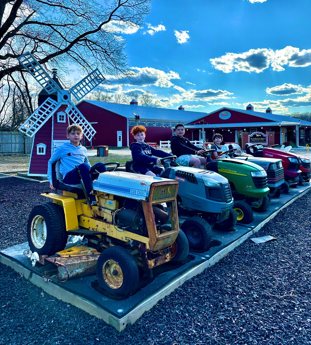 First day back at <a href="/AllaireCommFarm/">Allaire Community Farm</a> was a success!  We checked on our greenhouse plants, got the outdoor beds ready for planting, &amp; had fun on the tractor playground🚜 🌱 Ready for the spring season with our friends at Neptune City! <a href="/ConoverRoadES/">CRES</a>
