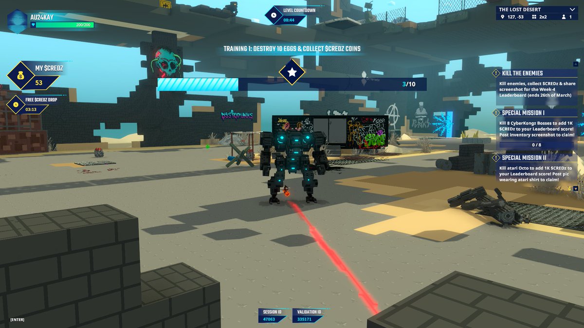 Starting in the LOST DESERT by <a href="/temioVX/">temio</a>  #TSBBC3
sandbox.game/en/experiences…