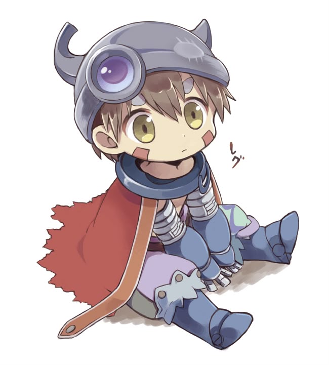 MadeInAbyssPost's tweet image. He cool         He cute