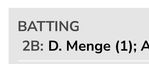 Dillon_Menge's tweet photo. Nobel university vs Arizona Christian (DH) (3/20)
2-7
2 2b
1 RBI 
1 BB
4 TB

No videos but production is there took the 1-0 fastball down the left field line, took the 2-2 pitch to right center  @FlatgroundBats @ACUFirestorm 
#NAIA #naiabaseball
#collegeball https://t.co/bGjte6gny1