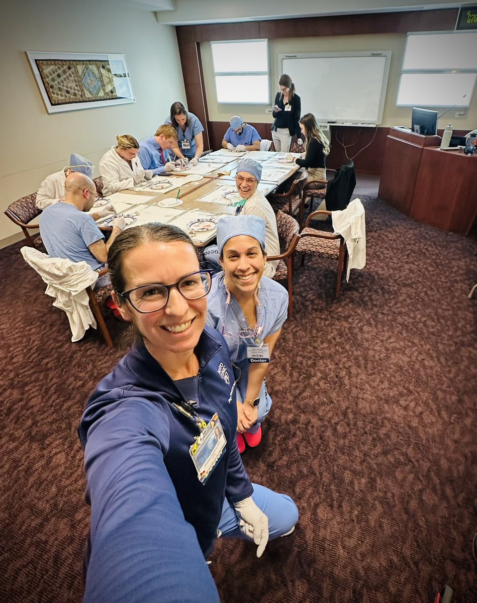 Candace Granberg, MD (@candacegranberg) on Twitter photo Fun fine tissue suturing skills lab for our <a href="/MayoUrology/">Mayo Clinic Urology</a> trainees! 💪 Coordinated by <a href="/Kmtheisen1/">Katherine Theisen Anderson</a>, tissue courtesy of 🐷 (thanks to Ethicon), lunch fueled by <a href="/FirehouseSubs/">Firehouse Subs</a> 🥪❤️
#MedEd Fun fine tissue suturing skills lab for our <a href="/MayoUrology/">Mayo Clinic Urology</a> trainees! 💪 Coordinated by <a href="/Kmtheisen1/">Katherine Theisen Anderson</a>, tissue courtesy of 🐷 (thanks to Ethicon), lunch fueled by <a href="/FirehouseSubs/">Firehouse Subs</a> 🥪❤️
#MedEd