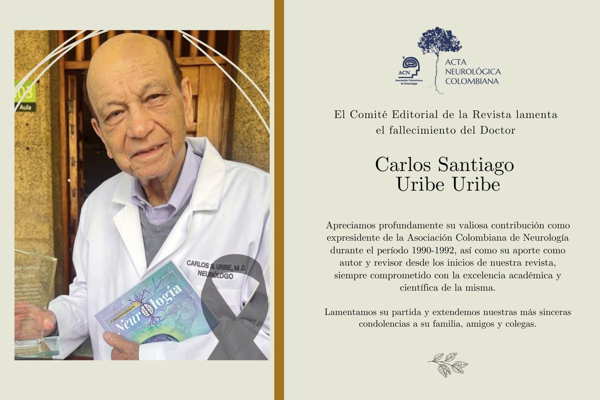 Revista Acta Neurológica Colombiana (@revistaanc) on Twitter photo 