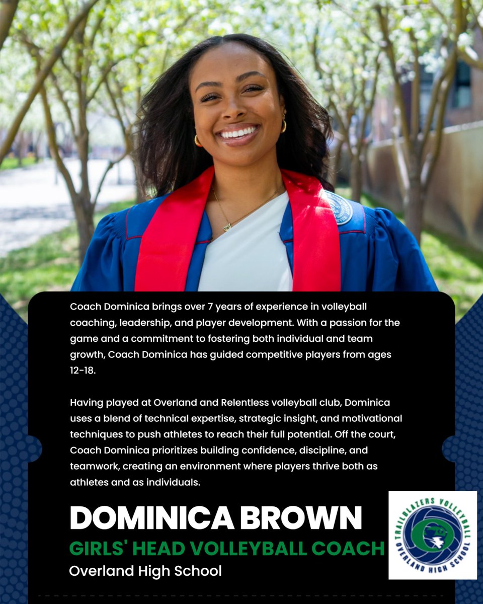 We are excited to announce Dominica Brown as the new head coach of the Lady Blazers Volleyball Program! Welcome back to the "O"!