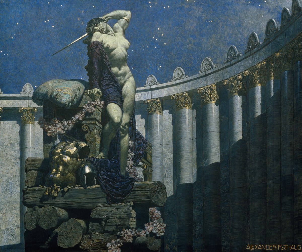 Dido at the Stake — Alexander Rothaug https://t.co/c3VMuyO7Ou