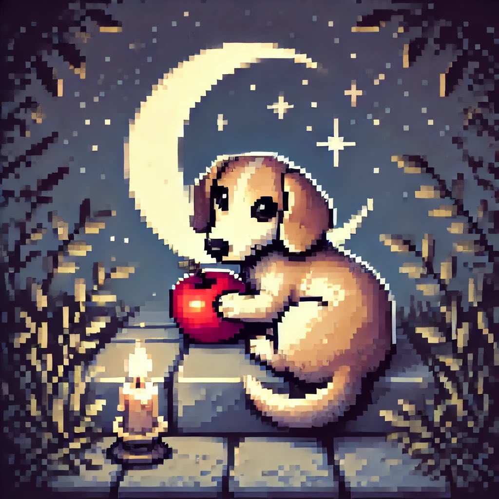 GN Redapdog fam.
🐶🍎🌙