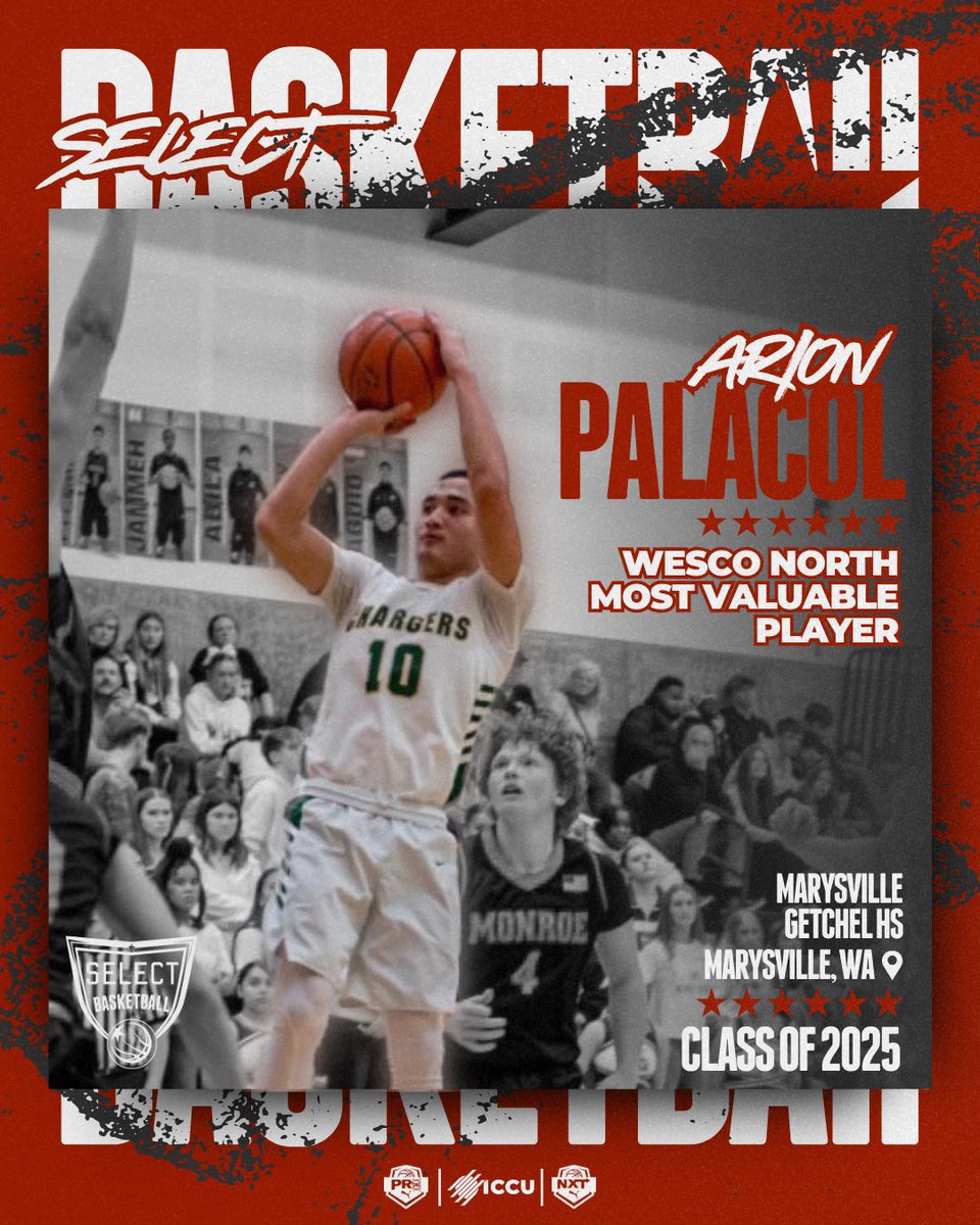 Select Basketball (MBB) (@selecthoopsusa) on Twitter photo Congratulations <a href="/bubbapalacol/">Arion “Bubba” Palacol</a> for being selected as Wesco North’s Most Valuable Player! Congratulations <a href="/bubbapalacol/">Arion “Bubba” Palacol</a> for being selected as Wesco North’s Most Valuable Player!